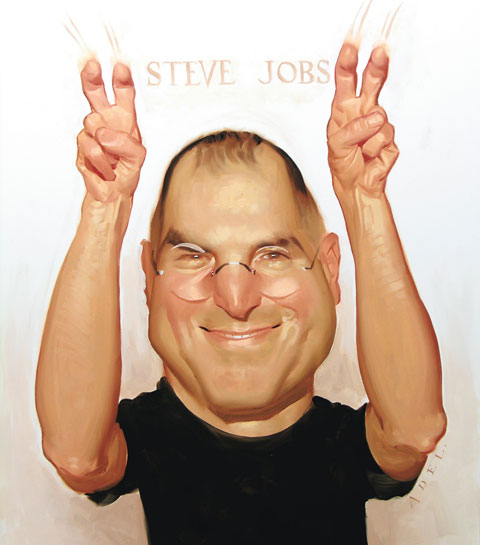 steve jobs jokes. Life and ended for Fake Steve
